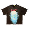 Diet Starts Monday Skull HAlf Sleeve Crewneck Sweater