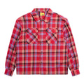 Diet Starts Monday Star Plaid LS Flannel