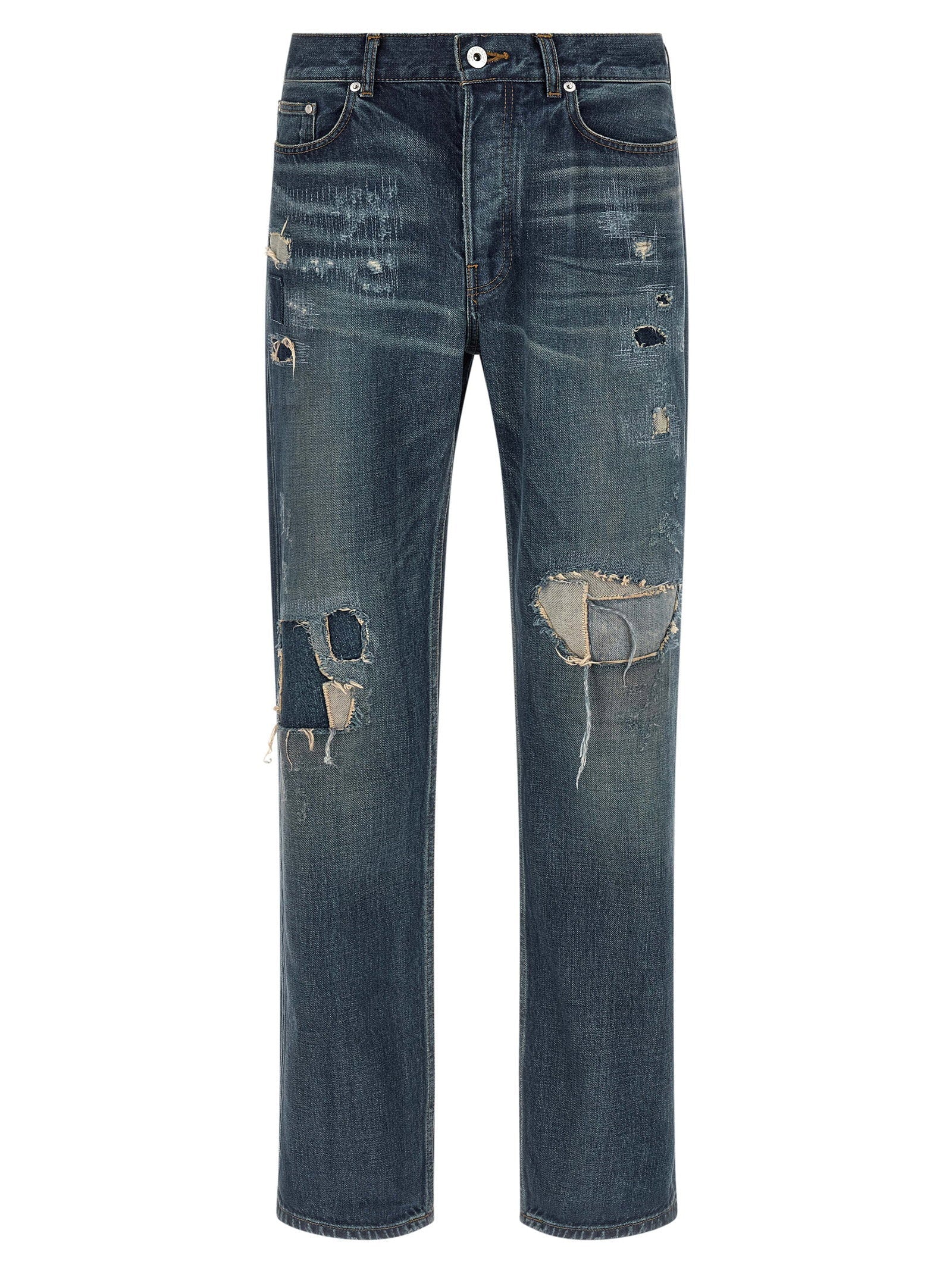 J.w.anderson Japanese Selvedge Denim Jeans — Indigo