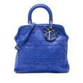 Medium Lambskin Cannage Polochon Granville Satchel