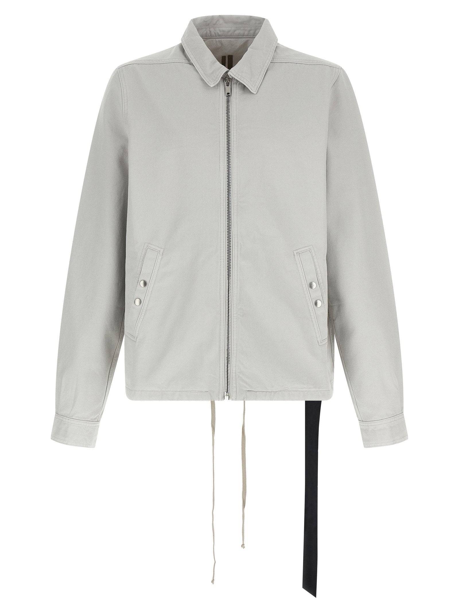 Drkshdw Cotton Canvas Jacket — Beige