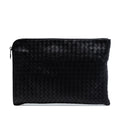 Large Nappa Intrecciato Zip Pouch