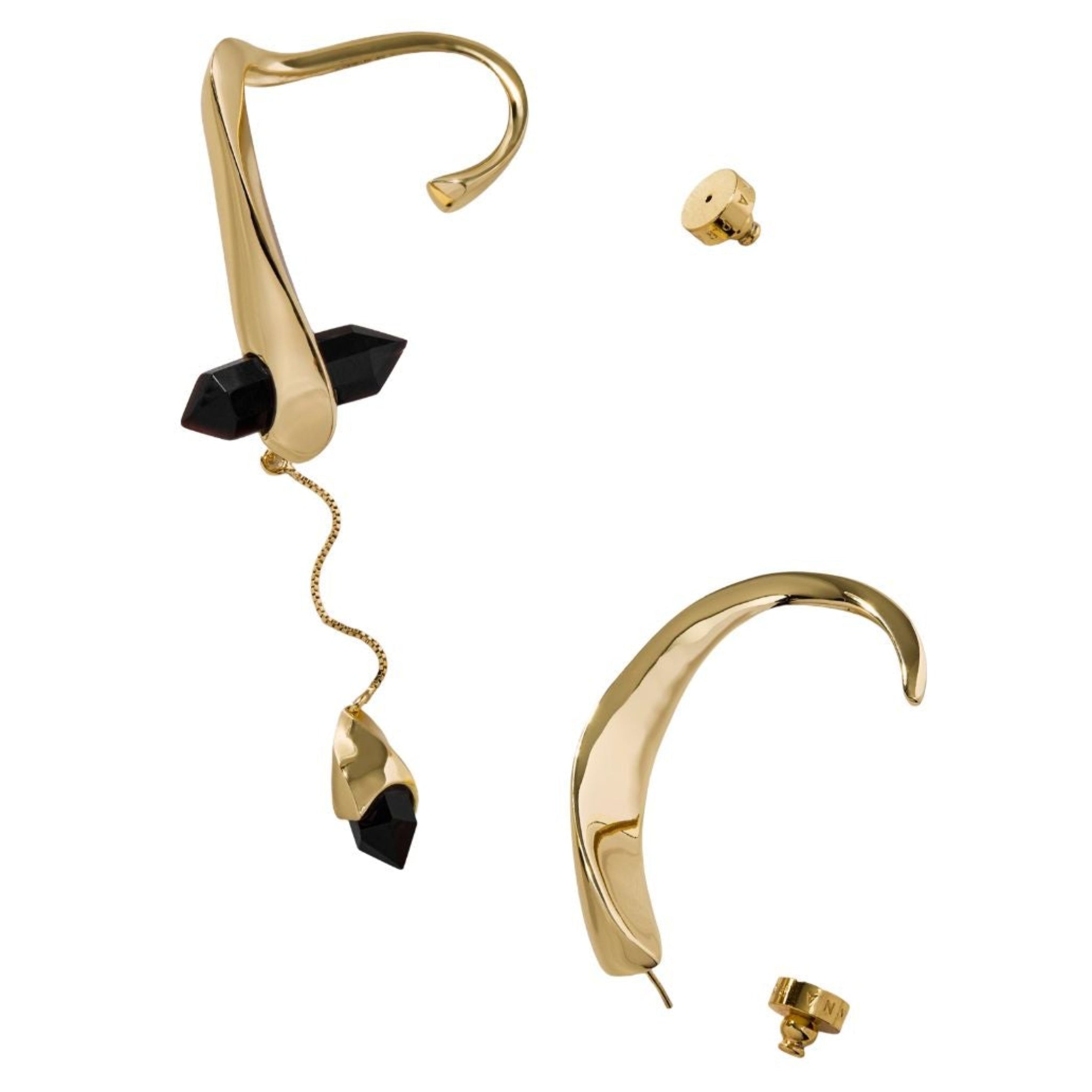 Gold Dualis Earcuff - Corpo E Alma Collection