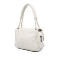 Quilted Calfskin Expandable Zip Yacht Flap