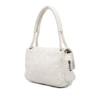 Quilted Calfskin Expandable Zip Yacht Flap