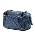Small Metallic Quilted Aged Calfskin Reissue Camera Bag