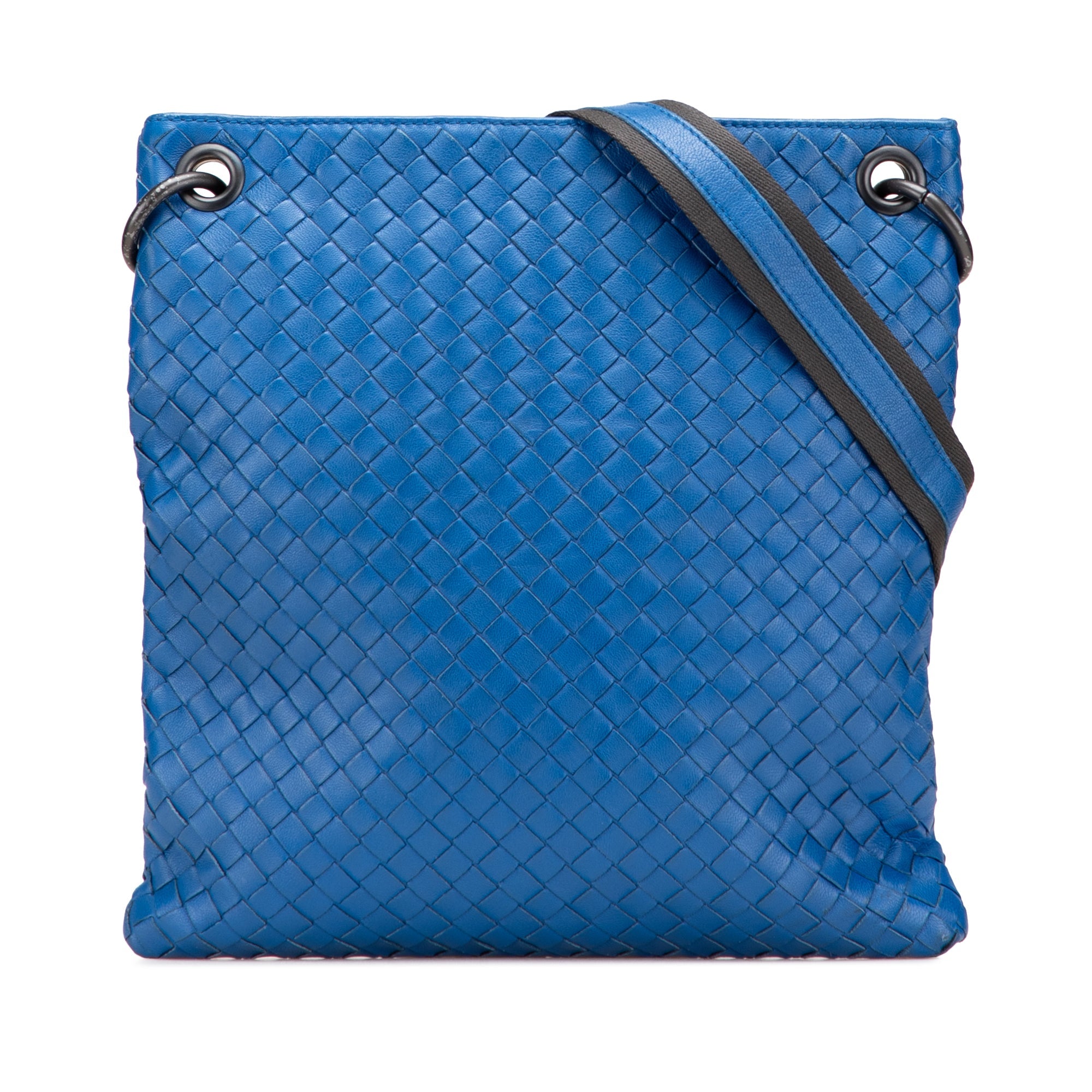 Leather Intrecciato Crossbody