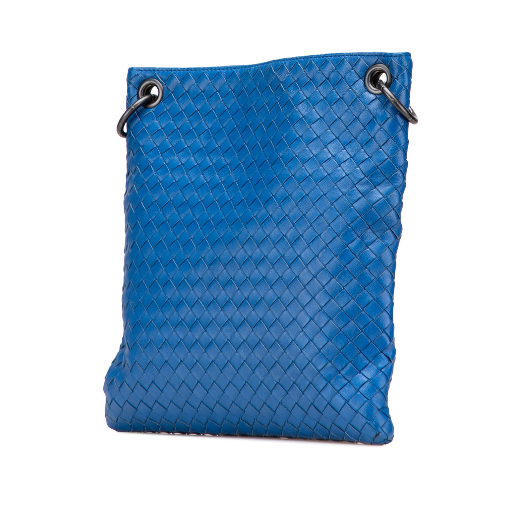 Leather Intrecciato Crossbody