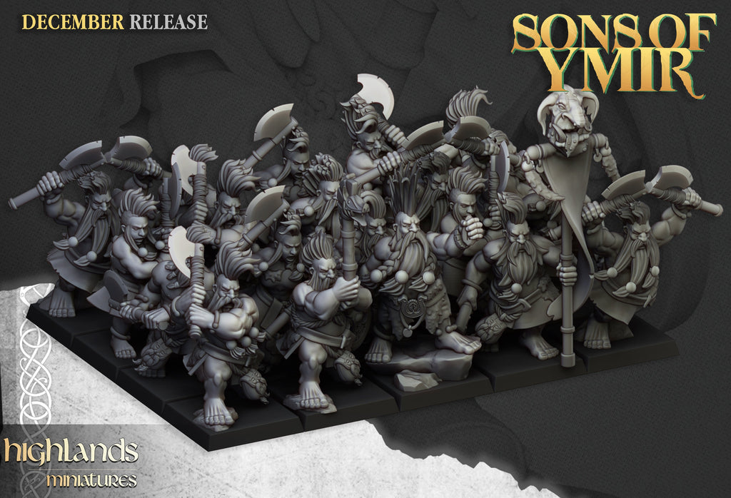 Dwarf Deathseekers, Highlands Miniatures