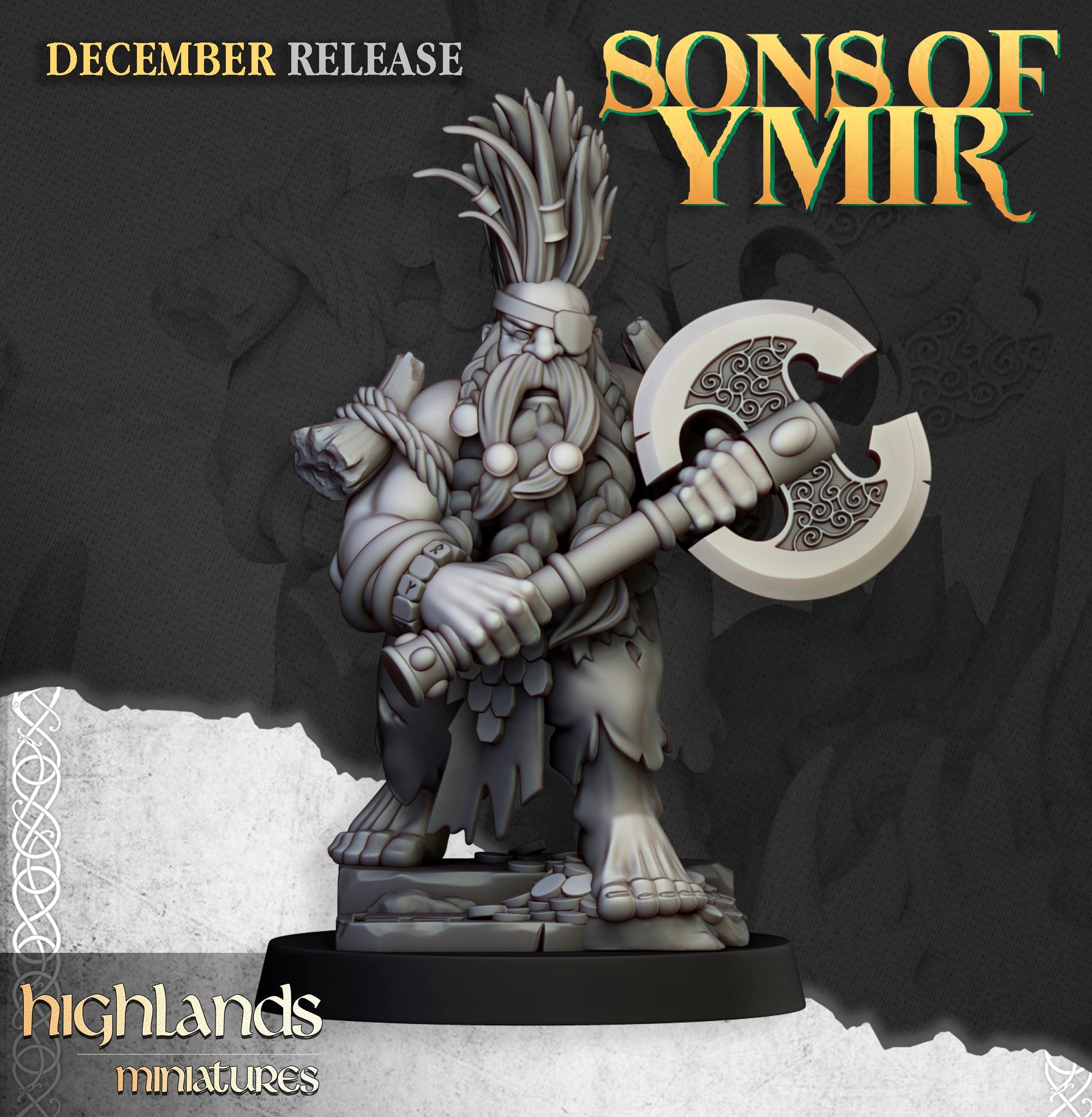 Dwarf Dragonseeker, Highlands Miniatures