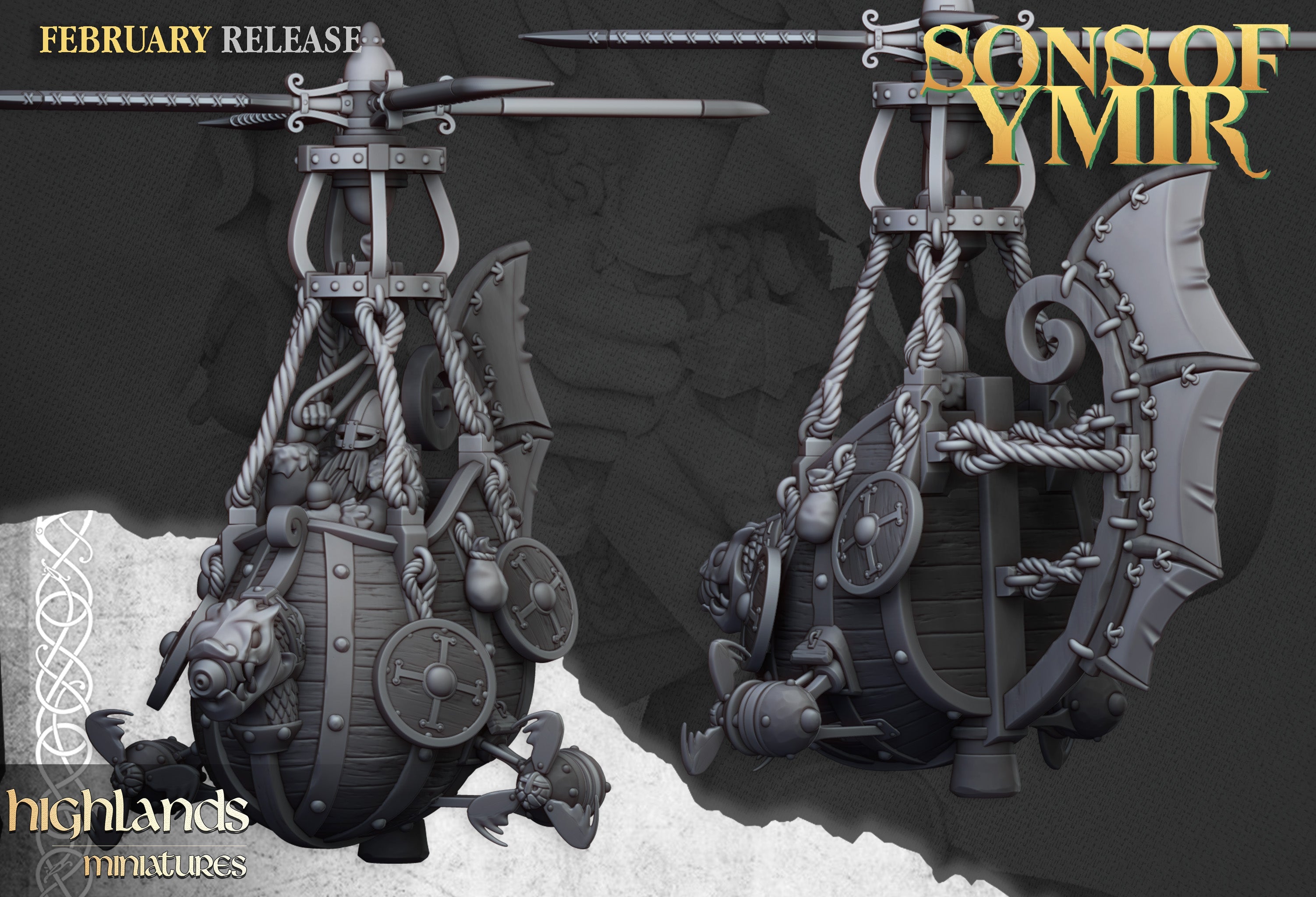 Gyrocopter, Highlands Miniatures