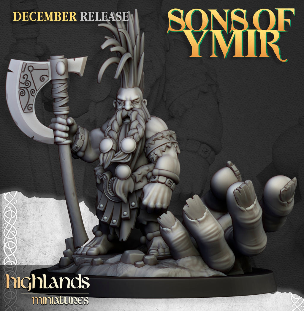 Dwarf Giantseeker, Highlands Miniatures
