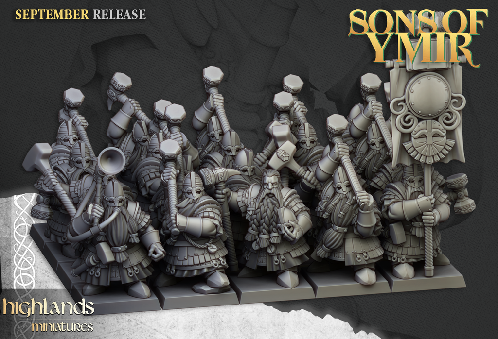 Dwarf Kingsguard, Highlands Miniatures