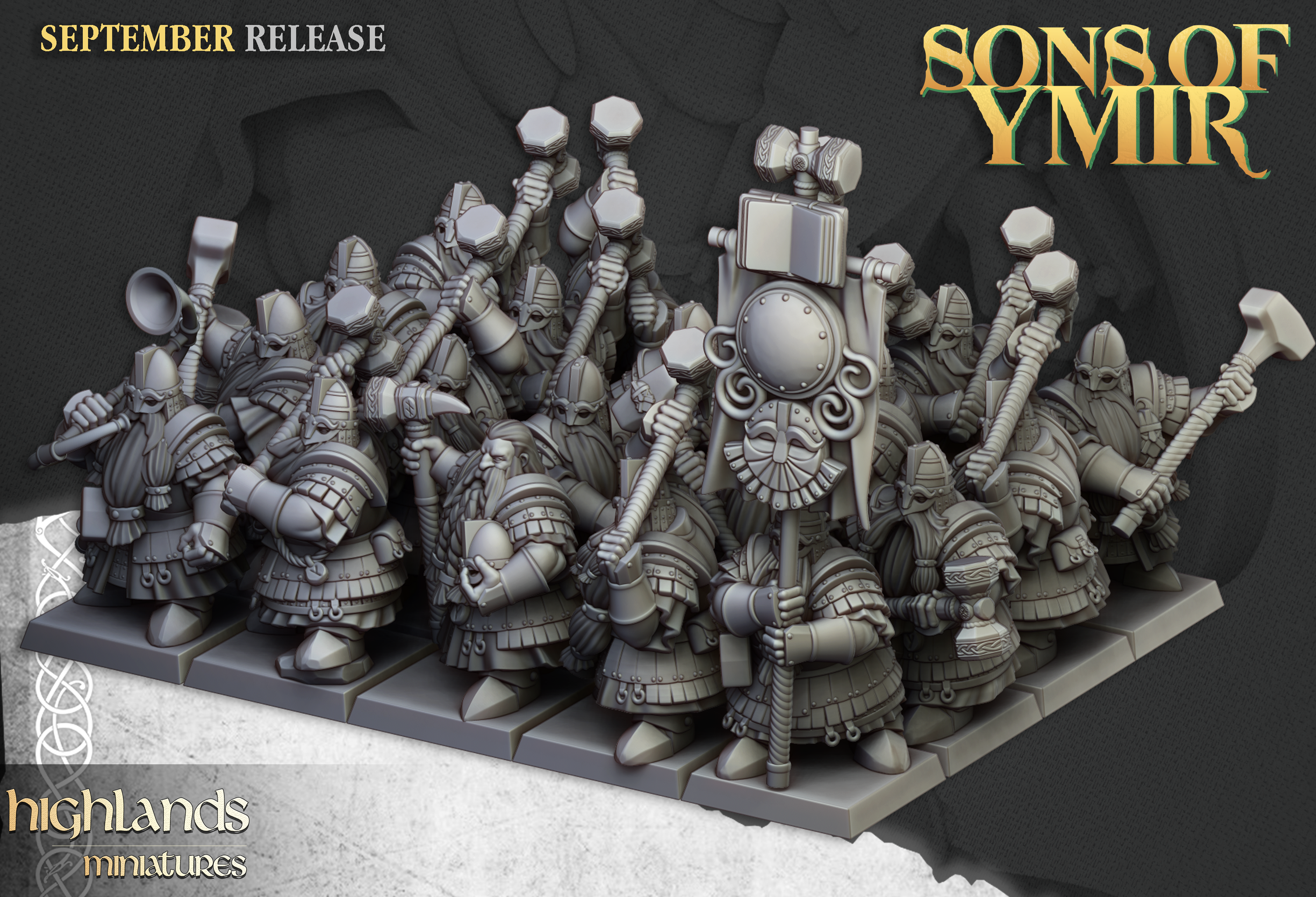 Dwarf Kingsguard, Highlands Miniatures
