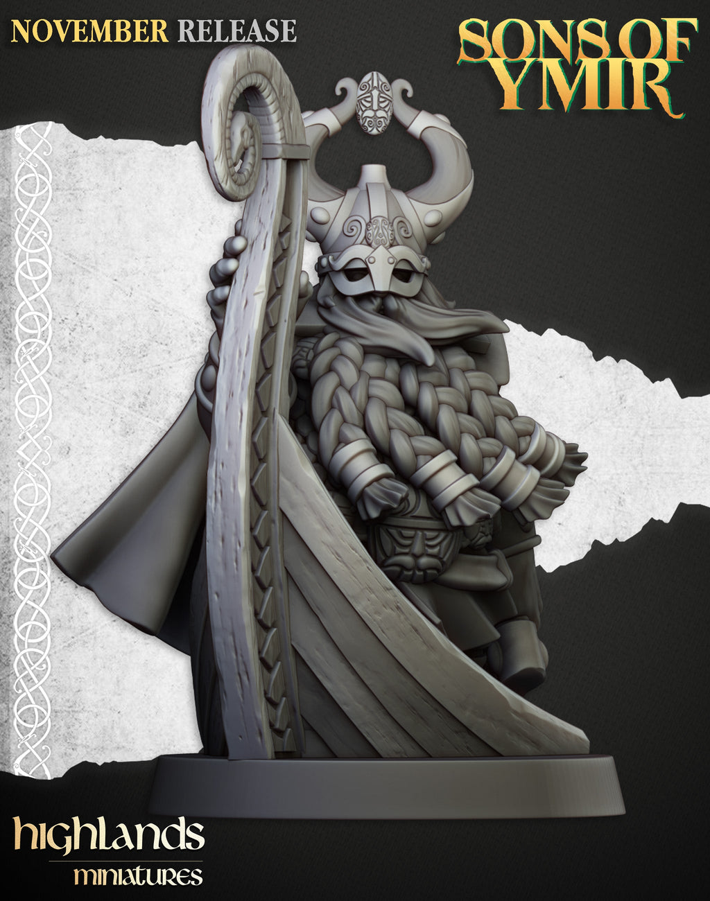 Dwarf Sea Lord, Highlands Miniatures