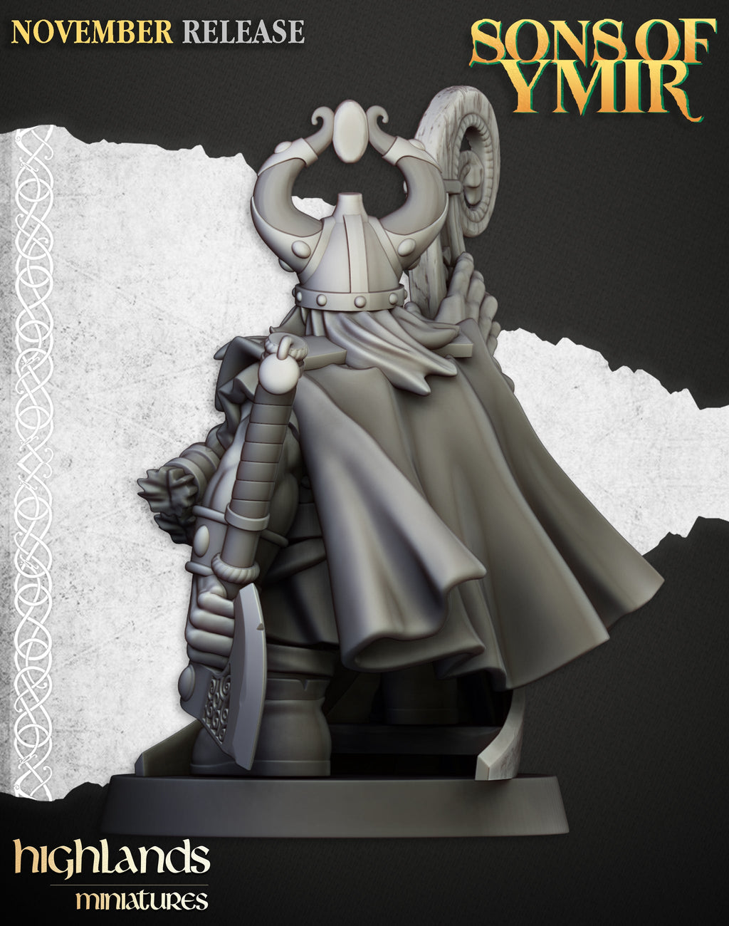 Dwarf Sea Lord, Highlands Miniatures