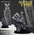 Dwarf Lord Banner, Highlands Miniatures