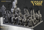 Dwarf Miners, Highlands Miniatures