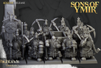 Dwarf Miners, Highlands Miniatures