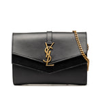 Leather Monogram Sulpice Wallet on Chain