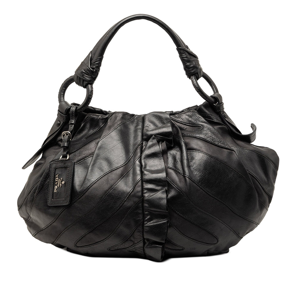 Nappa Mordore Ruffle Hobo