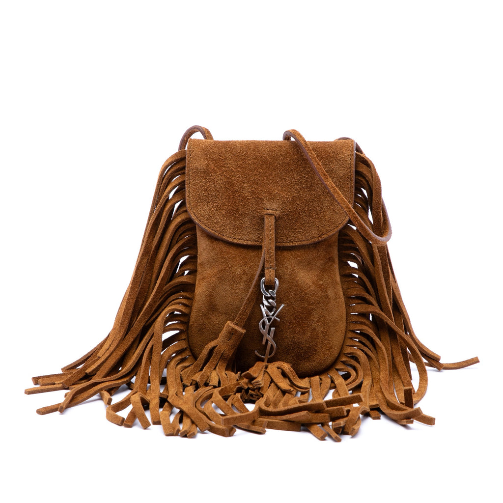 Toy Suede Anita Fringed Crossbody