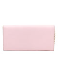 Studded Leather Monster Eyes Tube Wallet On Chain