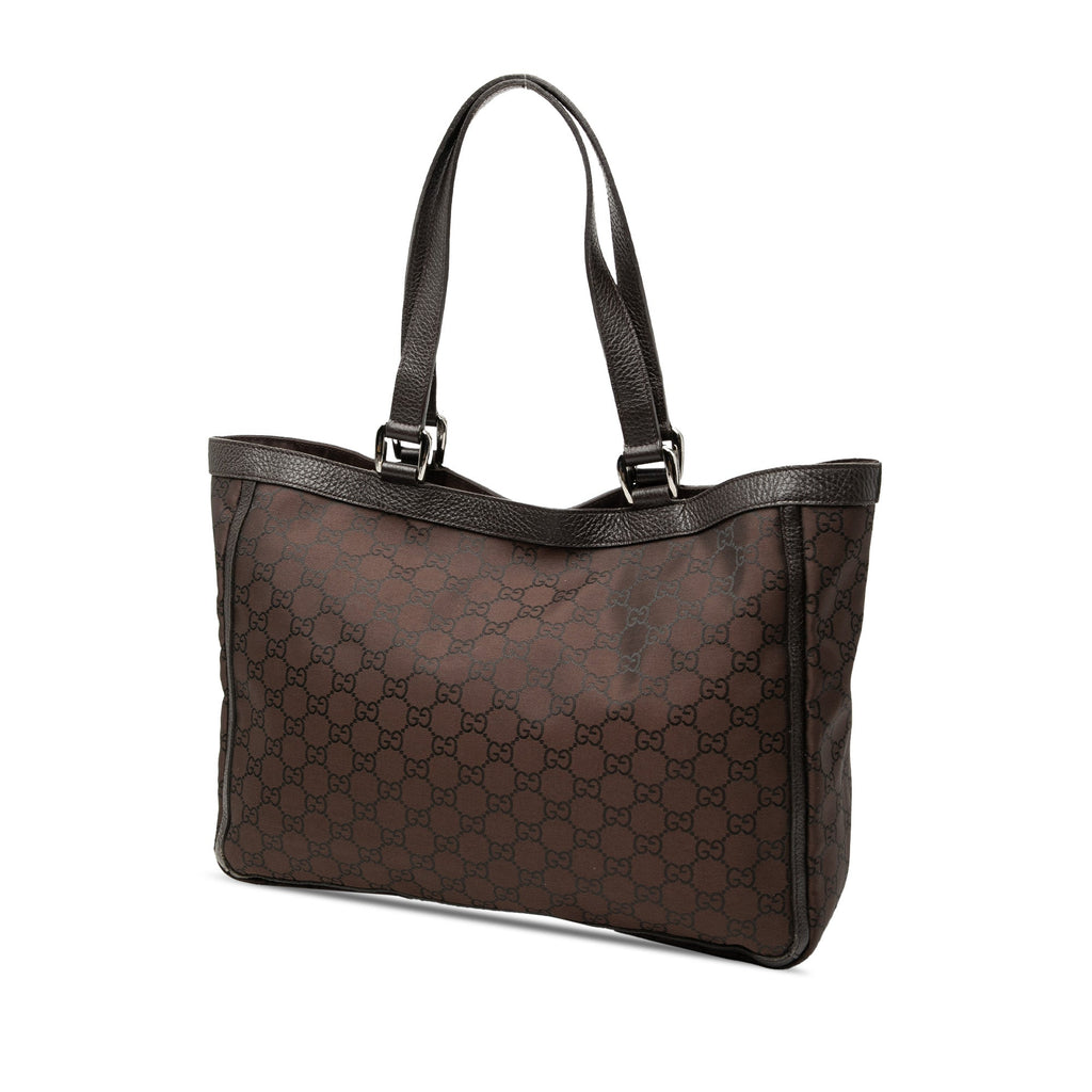GG Nylon Abbey D Ring Pocket Tote