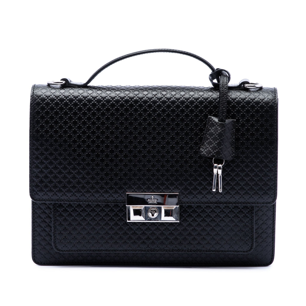 Diamante Calfskin Business Bag