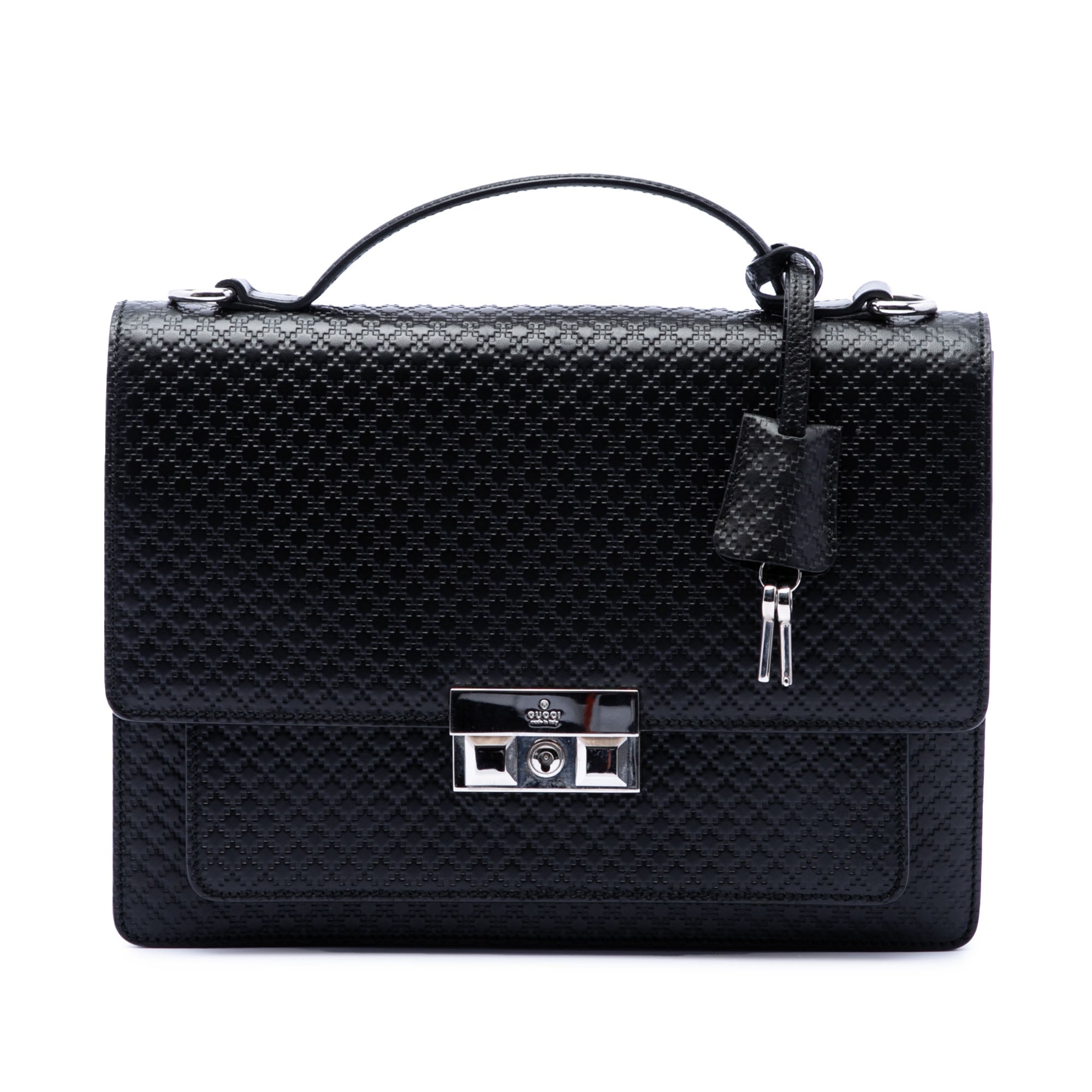 Diamante Calfskin Business Bag