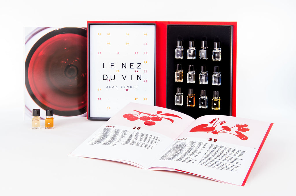 Le Nez du Vin - 12 Red Wine Aroma Kit by Jean Lenoir