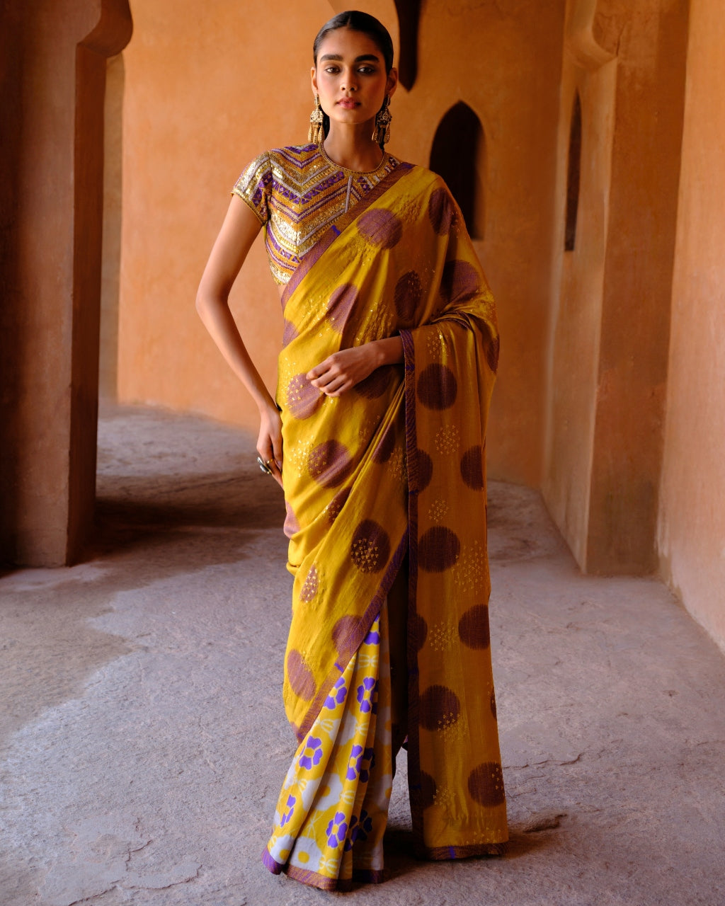 Navya Sari Set By KYNAH, Luxury Indian Fashion & Bridal Wear
