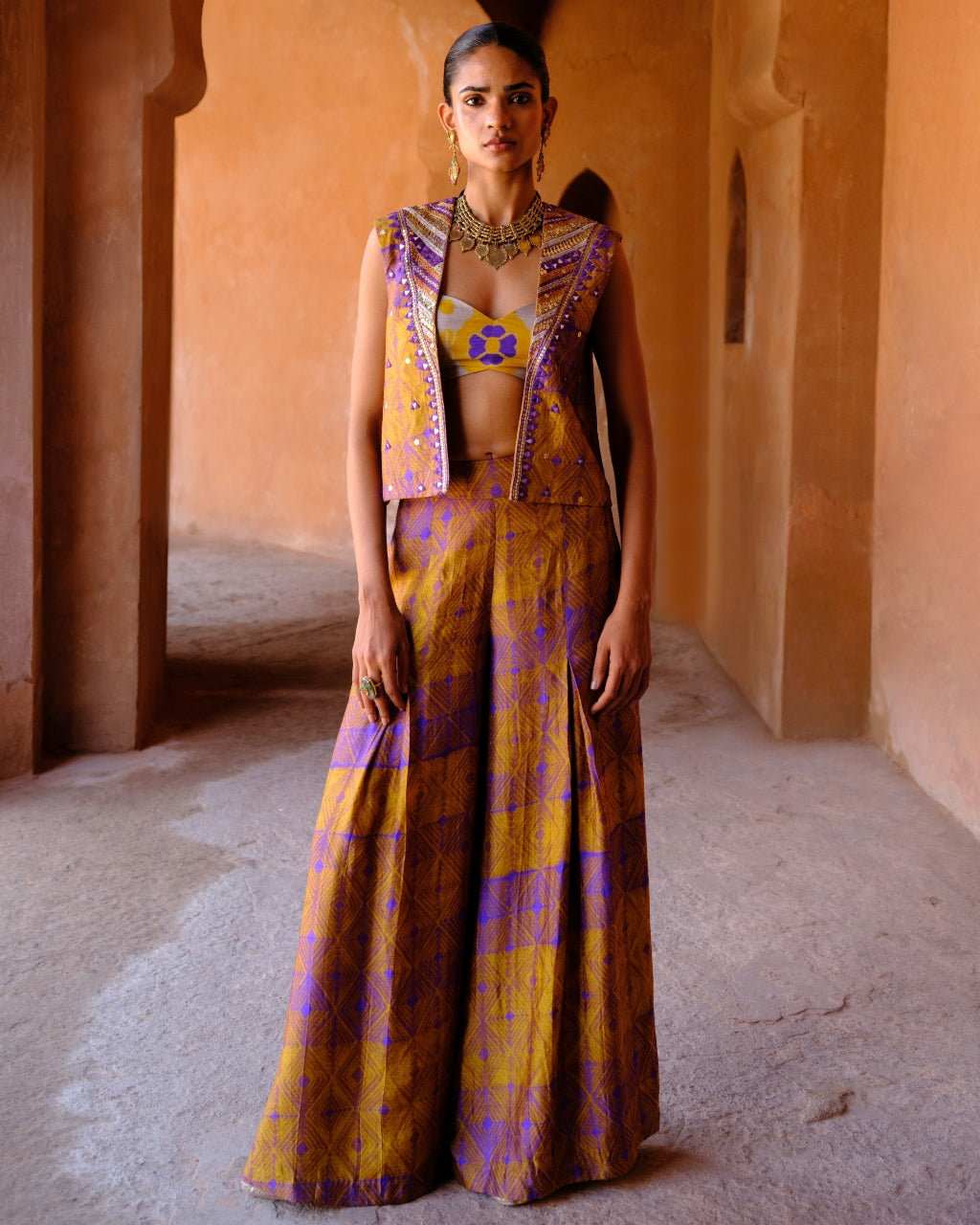Navya Co-Ord Set By KYNAH, Luxury Indian Fashion & Bridal Wear