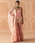 Blush Pink Sharara Set By KYNAH, Luxury Indian Fashion & Bridal Wear