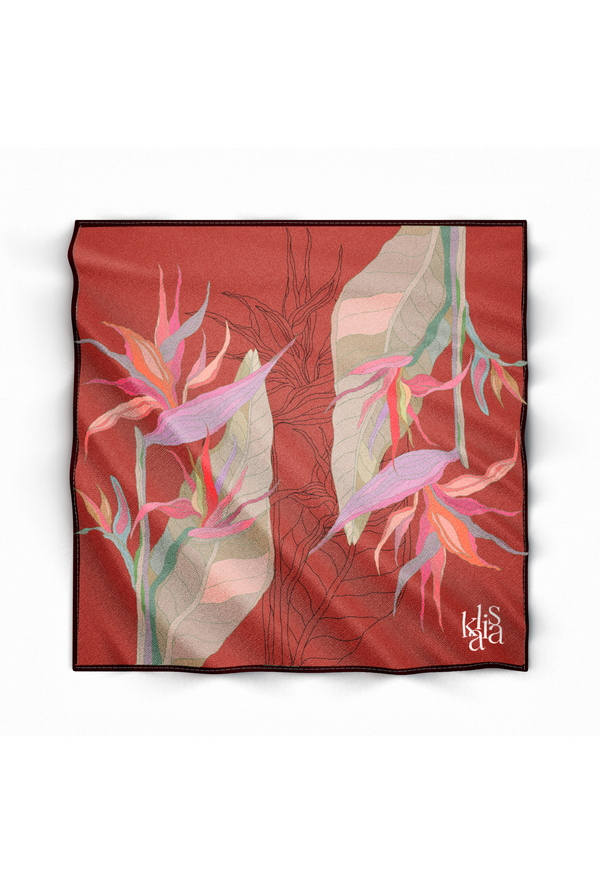 Sienna Botanica Silk Scarf