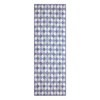 Blue and Gold Printed Scarf - 100% Modal