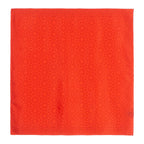 Red Silk Square Scarf Dalila