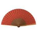 Red folding fan Dalila