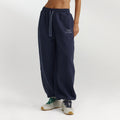Lounge Underwear Barrel Leg Joggers - Dark Blue