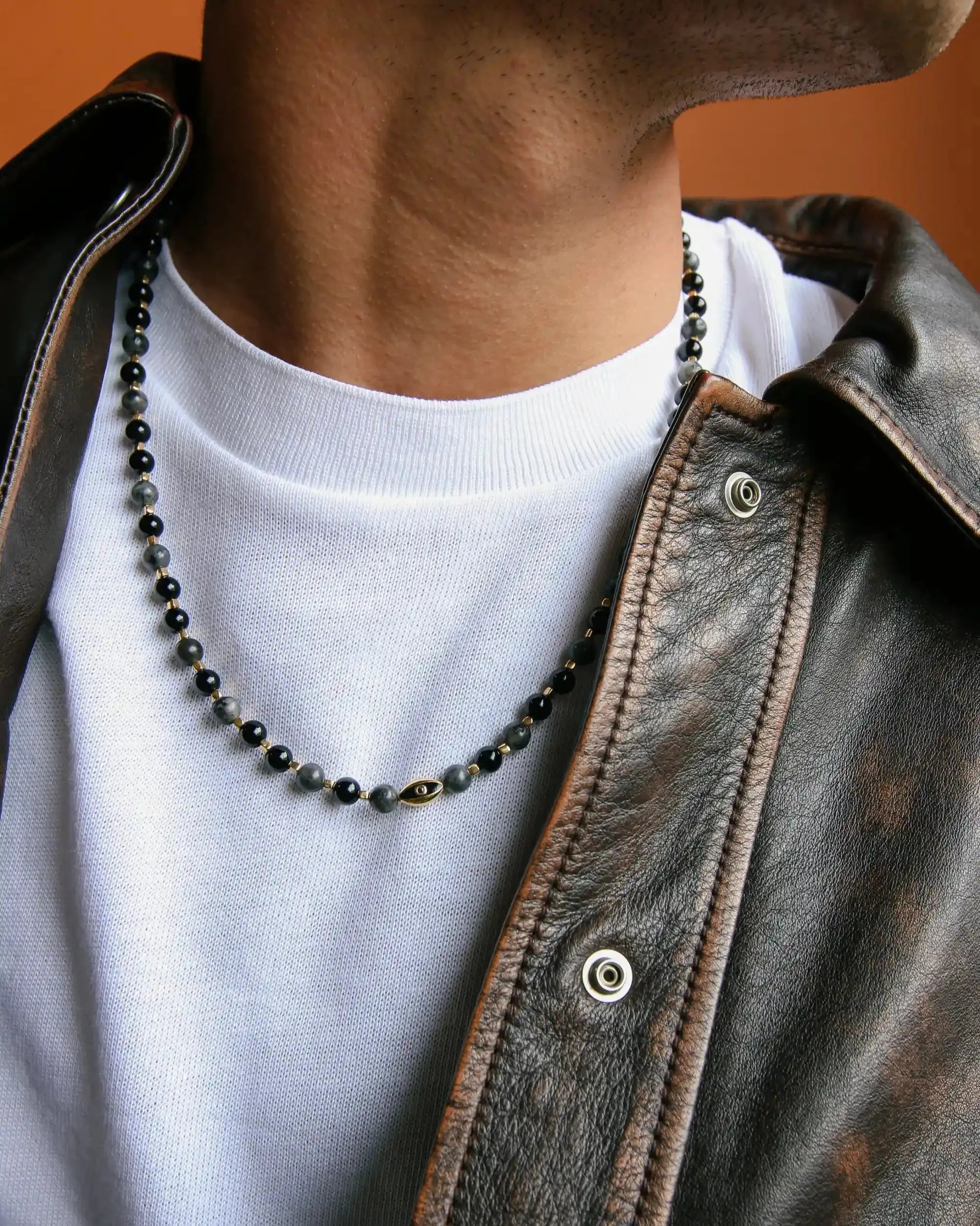 David Wrap Necklace in Gold