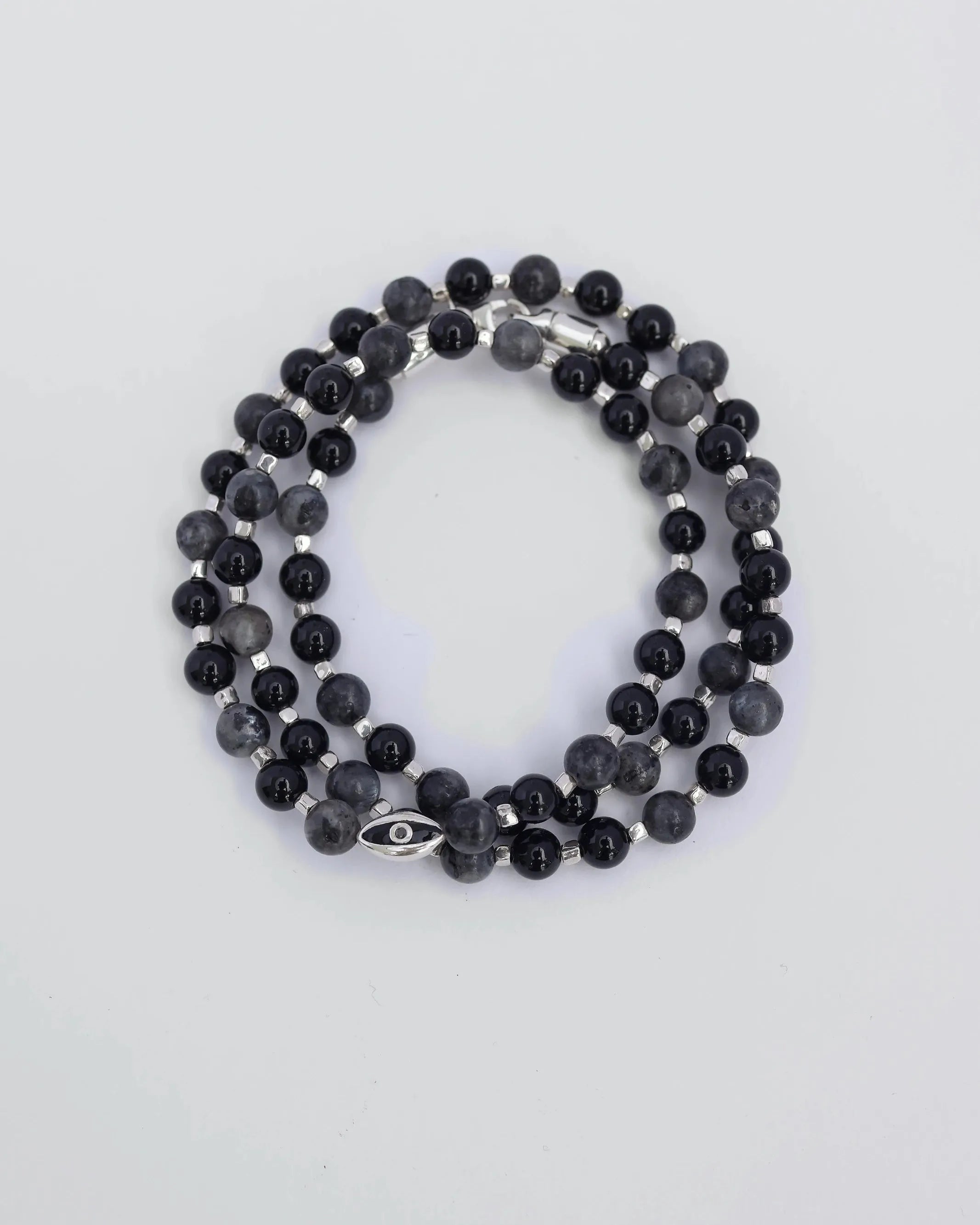 David Wrap Necklace in Sterling Silver