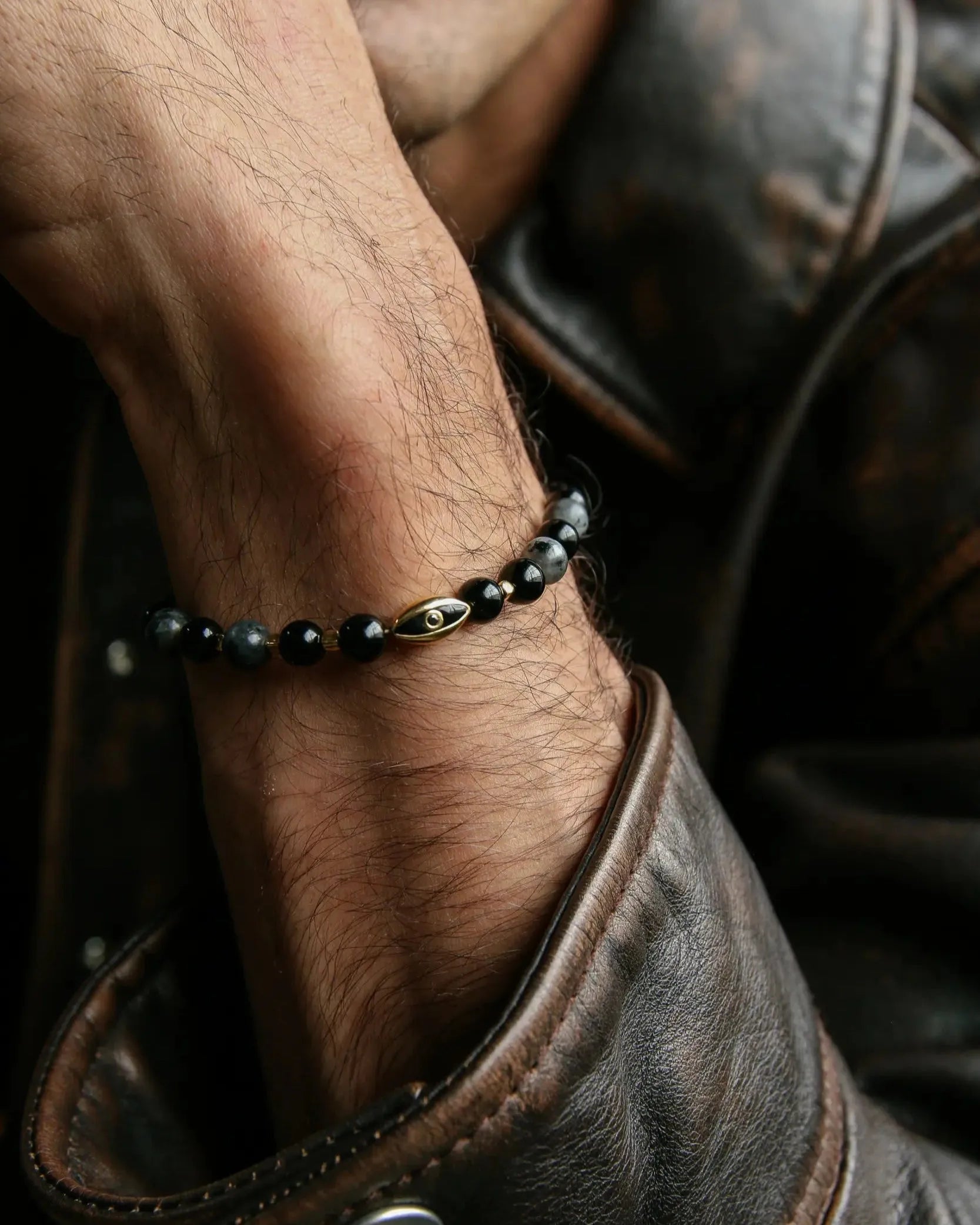 David Bracelet in Gold