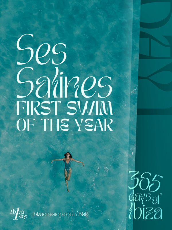Day 1: First Swim of the Year at Ses Salines Beach