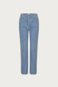 The Straight Ankle Jean (Classic Blue)