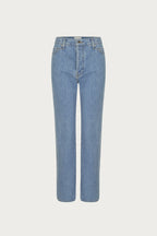 The Straight Ankle Jean (Classic Blue)