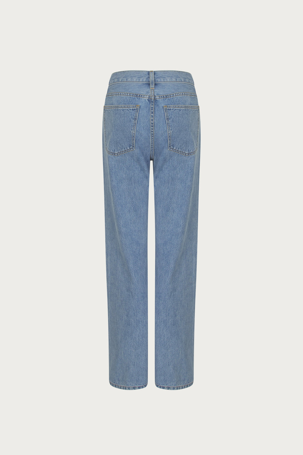 The Straight Ankle Jean (Classic Blue)