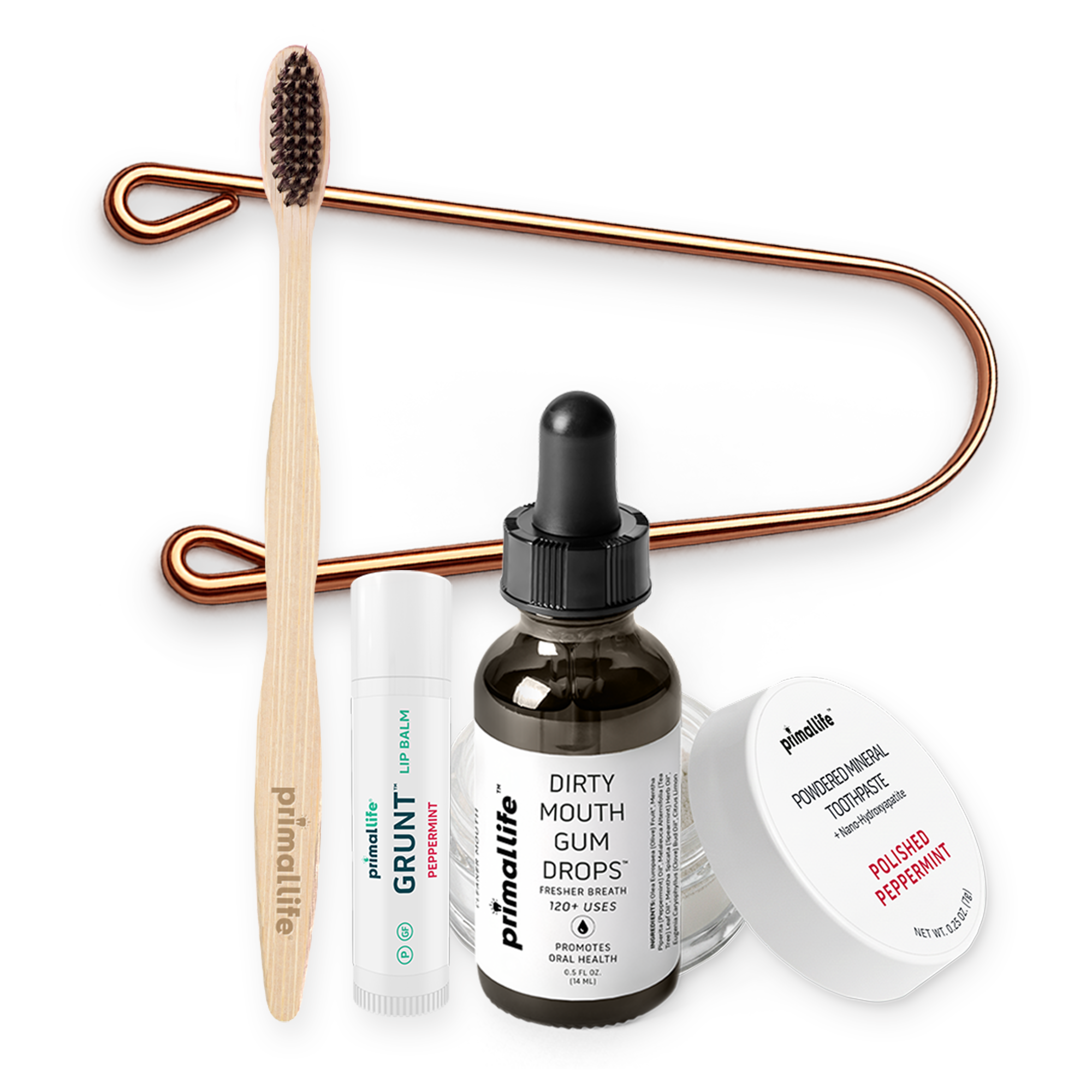 Dental Starter Kit By Primal Life Organics