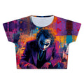 Deranged Frequencies Crop Tee