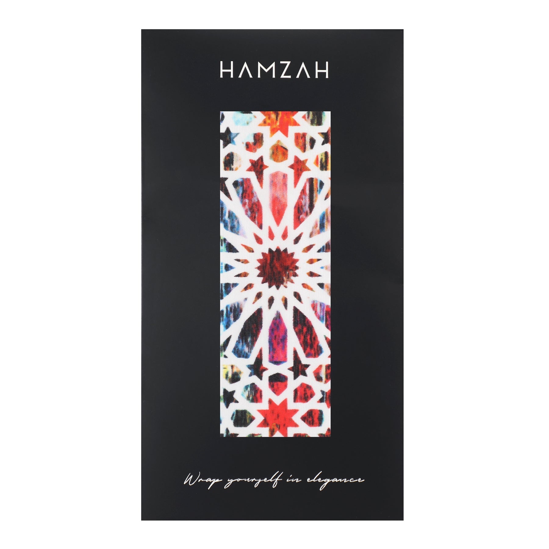 Multicolor Silk Scarf Sakina