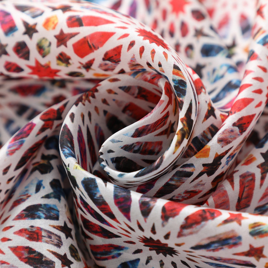 Multicolor Silk Scarf Sakina